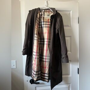 Burberry raincoat